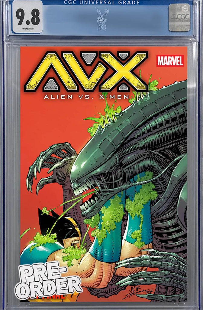 Alien vs. X-Men #1 John Romita Jr. Foil Variant | CGC 9.8