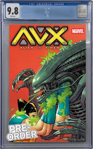 Alien vs. X-Men #1 John Romita Jr. Foil Variant | CGC 9.8