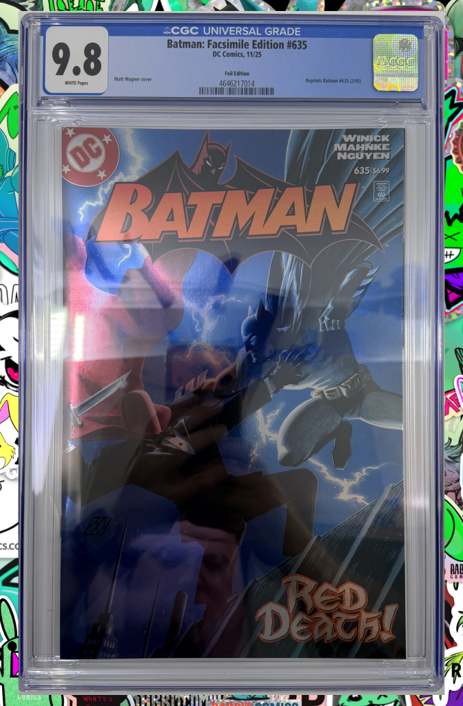 Batman #635 Facsimile Edition Cover C Matt Wagner Foil Variant | CGC 9.8