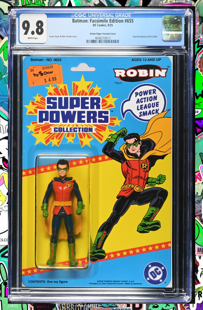 Batman #655 | Facsimile Edition Saviuk Super Powers Card Stock Variant  | CGC 9.8