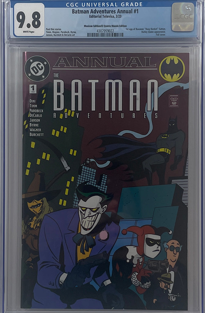 BATMAN ADVENTURES #1 | MEXICAN FOIL VARIANT SDCC | CGC 9.8