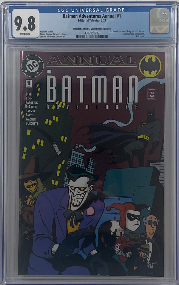 BATMAN ADVENTURES #1 | MEXICAN FOIL VARIANT SDCC | CGC 9.8