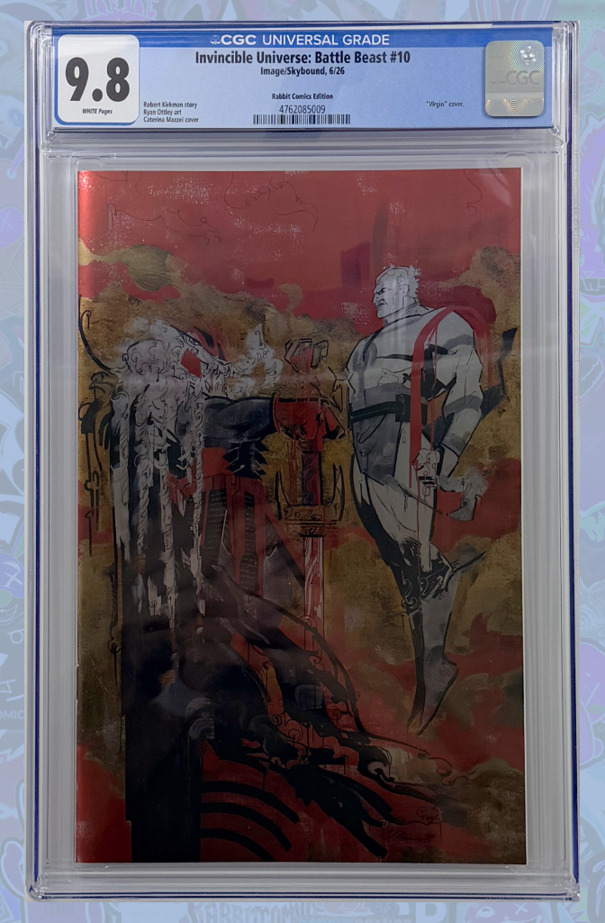 Battle Beast #10 | Caterina Mazzei Matte Foil Variant | CGC 9.8