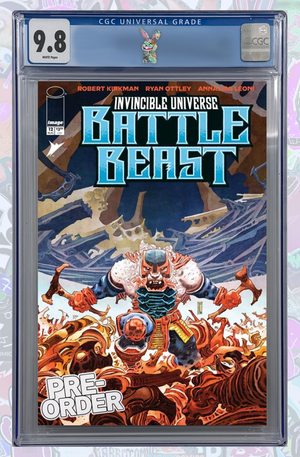 Invincible Universe Battle Beast #12 Cover F 1:100 Ratio Fejzula CGC 9.8 | PREORDER