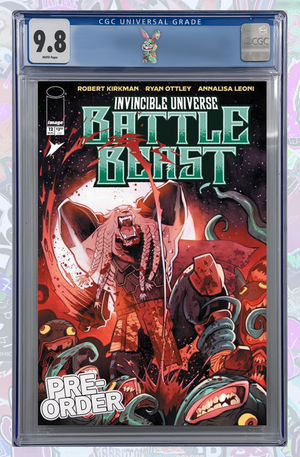Invincible Universe Battle Beast #12 Cover E 1:50 Ratio CGC 9.8 | PREORDER