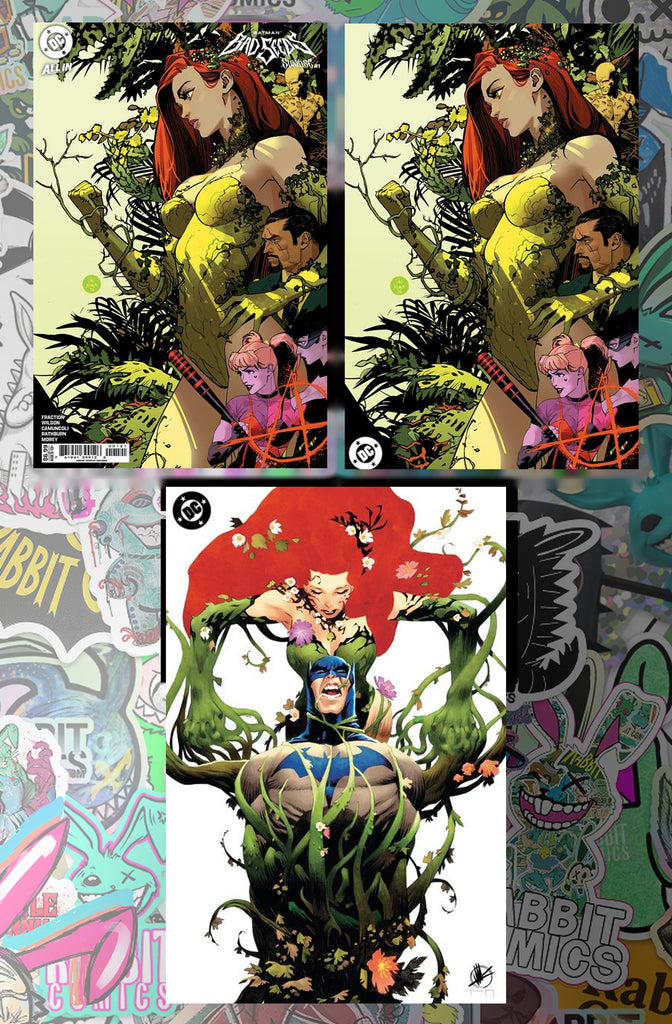 Batman Bad Seeds Sunrise #1 Cover B, E, F 3 Book Bundle