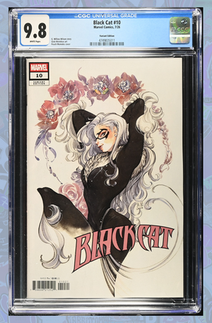 Black Cat #10 Peach Momoko Variant | CGC 9.8