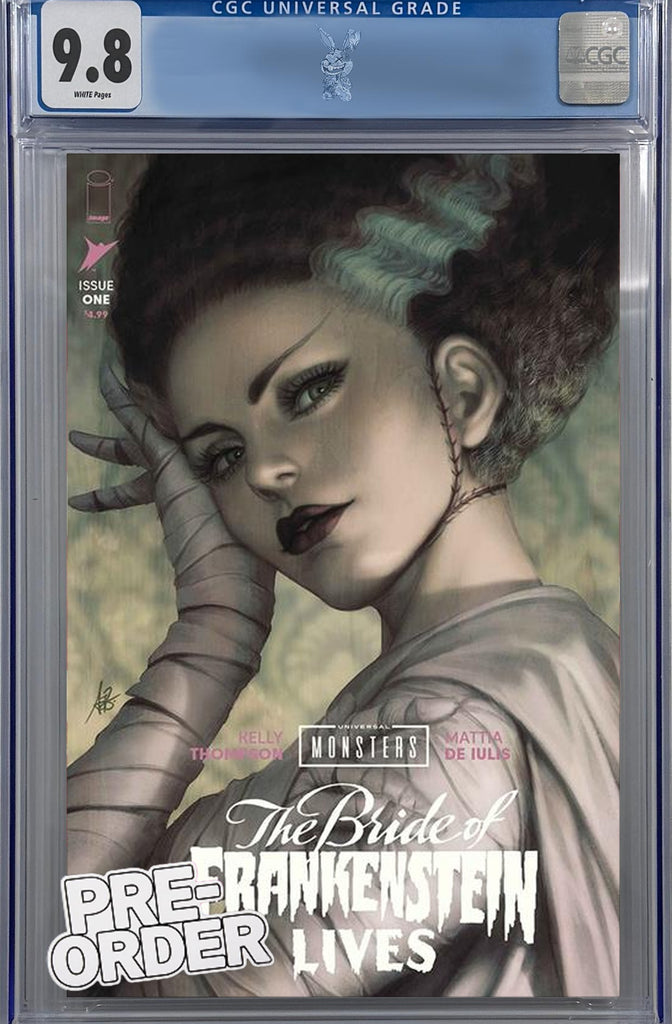 Bride of Frankenstein Lives #1 Cover C Artgerm CGC 9.8 Preorder