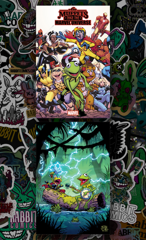 Muppets Take the Marvel Universe #1 | Main Cover + Skottie Young | 2 Book Bundle