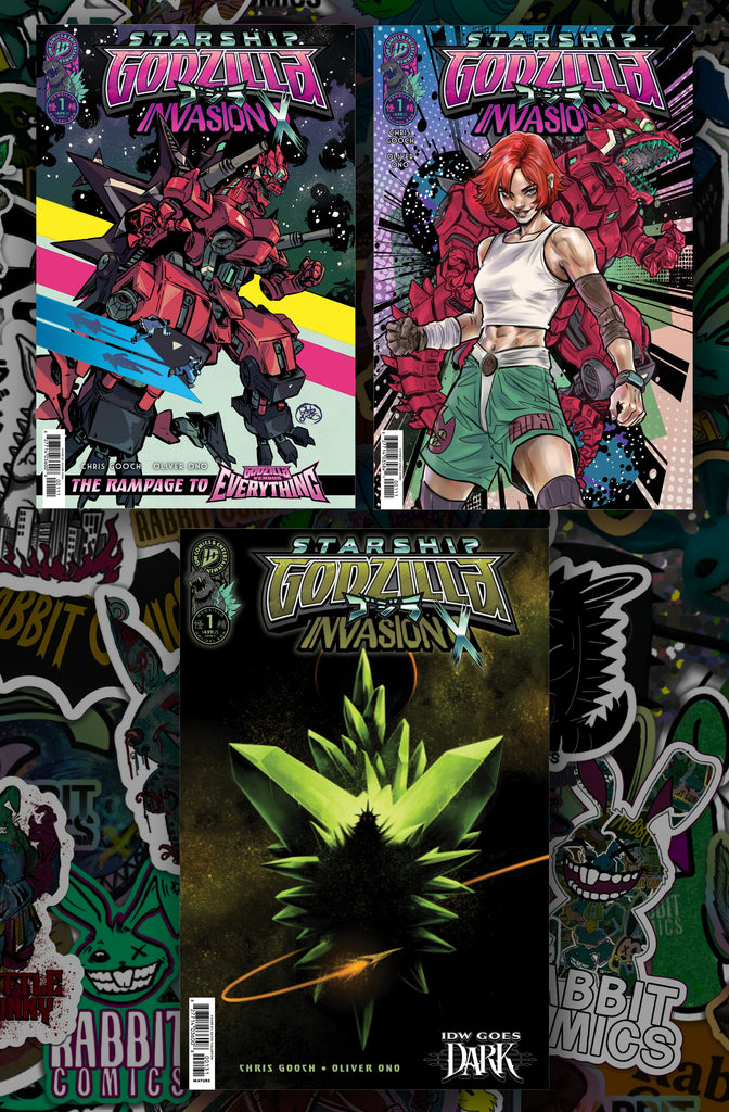 Starship Godzilla: Invasion X [Kai-Sei Era] #1 | CVR A, B, C | 3 BOOK BUNDLE