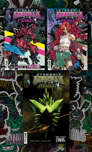 Starship Godzilla: Invasion X [Kai-Sei Era] #1 | CVR A, B, C | 3 BOOK BUNDLE