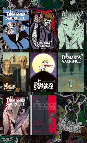 It Demands Sacrifice #1 | CVR A, B, C, D, E, K, L, J | 8 Book Bundle