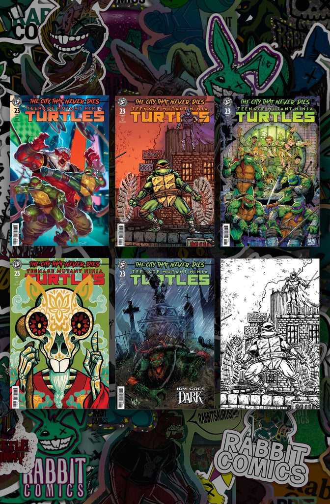 Teenage Mutant Ninja Turtles #23 | A, B, C, D, E + 1:10 Ratio | 6 Book Bundle