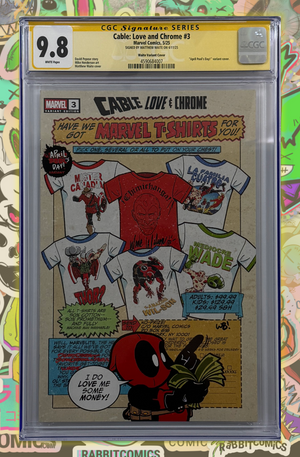 Cable Love & Chrome #3 | Waite April Fools Day Variant  | CGC SS 9.8