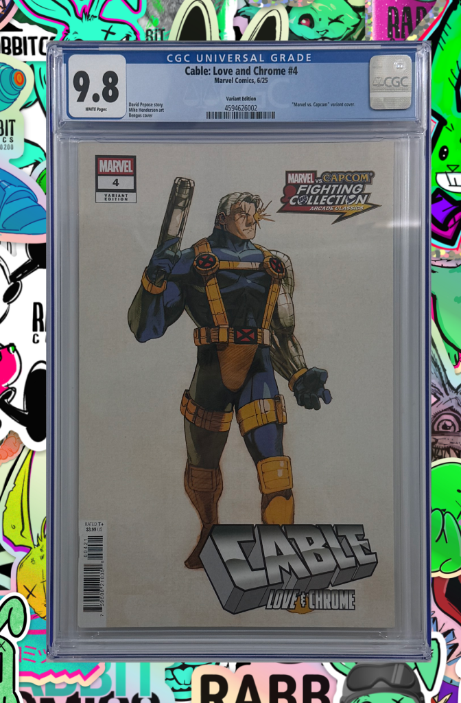 Cable: Love And Chrome #4 | Bengus Marvel vs. Capcom Variant | CGC 9.8