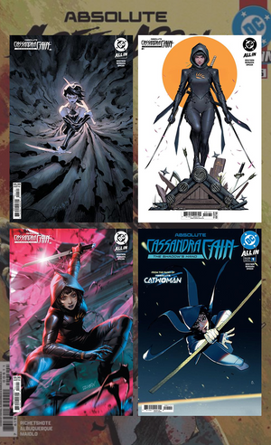 ABSOLUTE CASSANDRA CAIN THE SHADOWS HAND #1  | COVER A, B, C, D | 4 Book Bundle