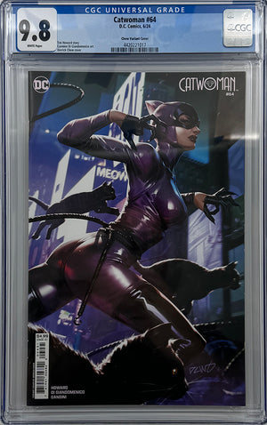 CATWOMAN #64 | CVR C DERRICK CHEW CARD STOCK VARIANT | CGC 9.8