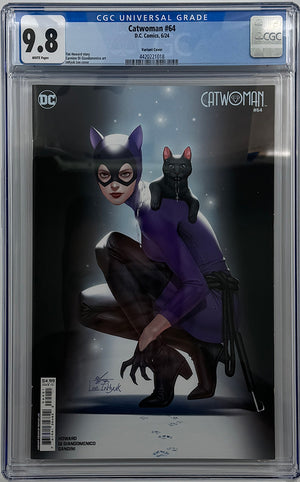 CATWOMAN #64 | CVR B INHYUK LEE CARD STOCK VARIANT | CGC 9.8