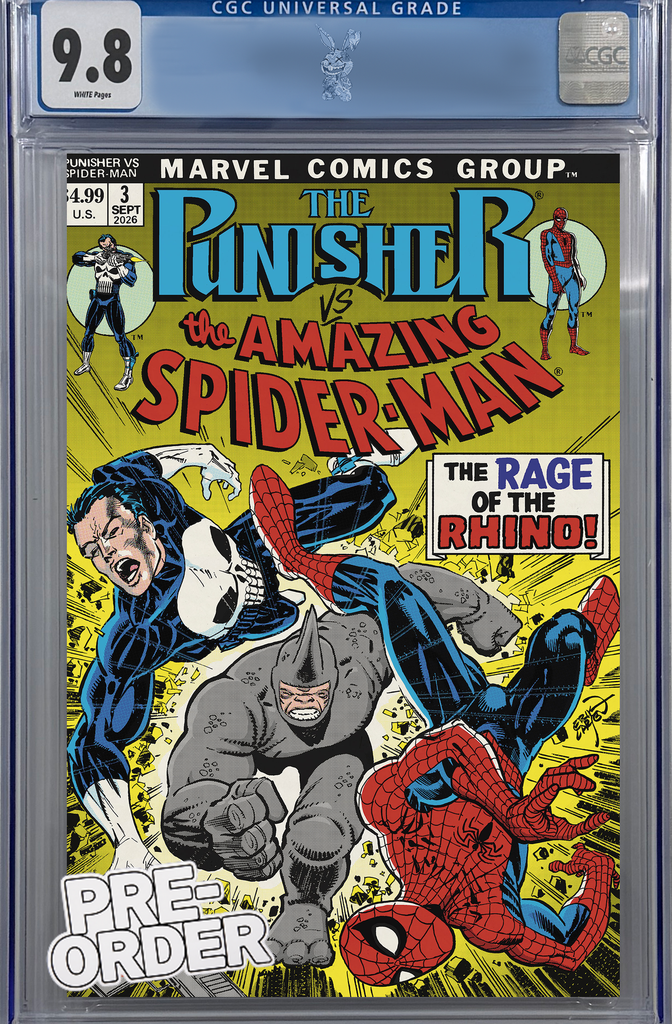 Punisher vs. Spider-Man #3 Erik Larsen Variant | CGC 9.8 | Preorder