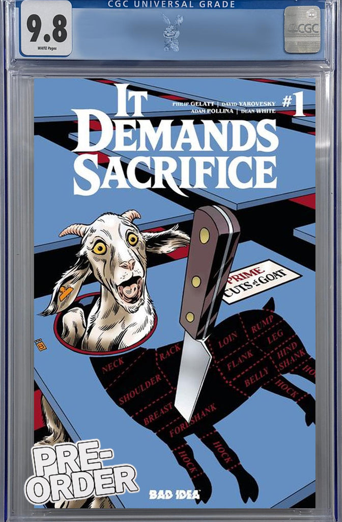 IT DEMANDS SACRIFICE #1 (OF 4) CVR K MARK BUCKINGHAM INTERMIX VAR | CGC 9.8 | PREORDER