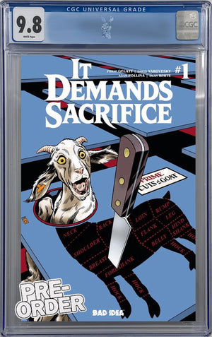 IT DEMANDS SACRIFICE #1 (OF 4) CVR K MARK BUCKINGHAM INTERMIX VAR | CGC 9.8 | PREORDER