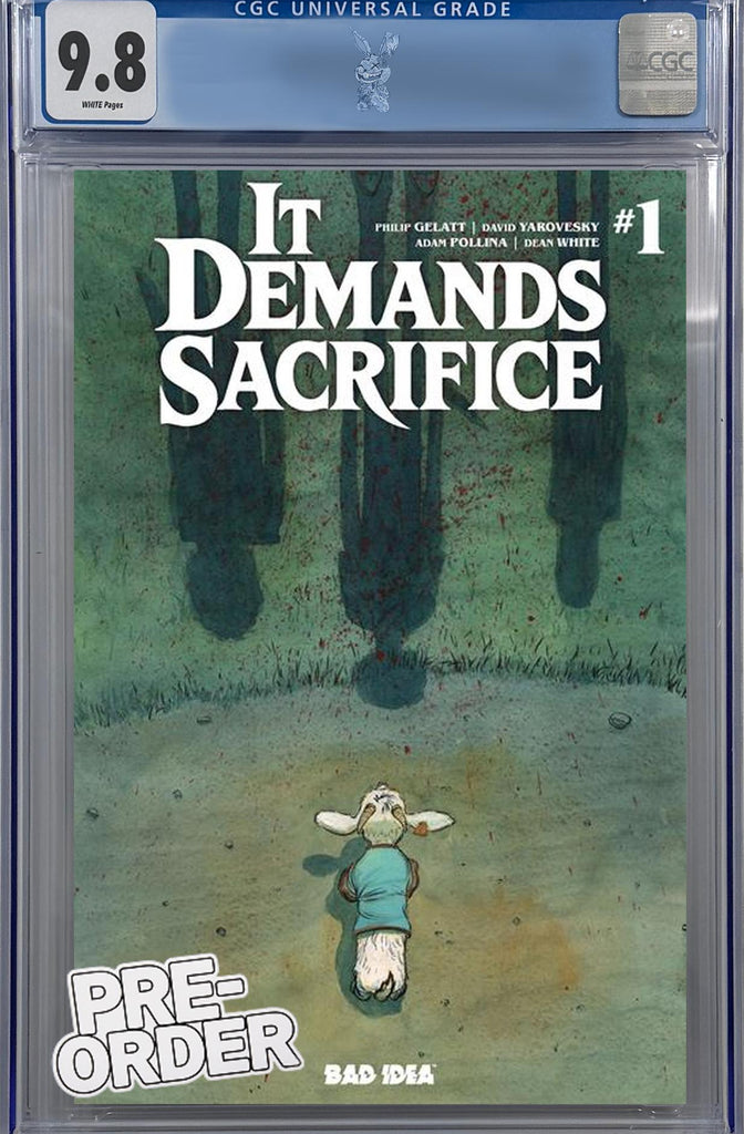 IT DEMANDS SACRIFICE #1 (OF 4) CVR C PATRICK HORVATH VAR | CGC 9.8 | PREORDER