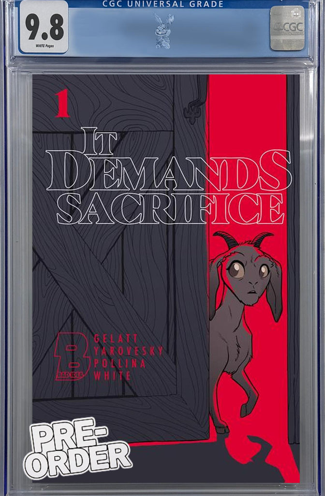 IT DEMANDS SACRIFICE #1 (OF 4) CVR B TONY FLEECS VAR | CGC 9.8 | PREORDER