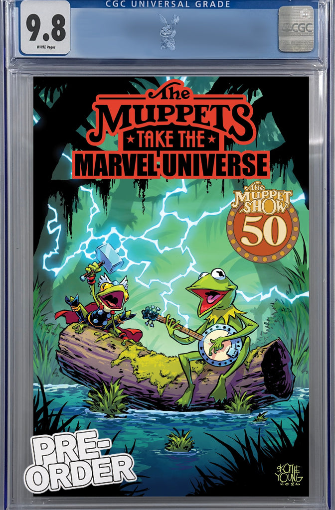 Muppets Take the Marvel Universe #1 | Skottie Young TRADE Variant | CGC 9.8 | Preorder