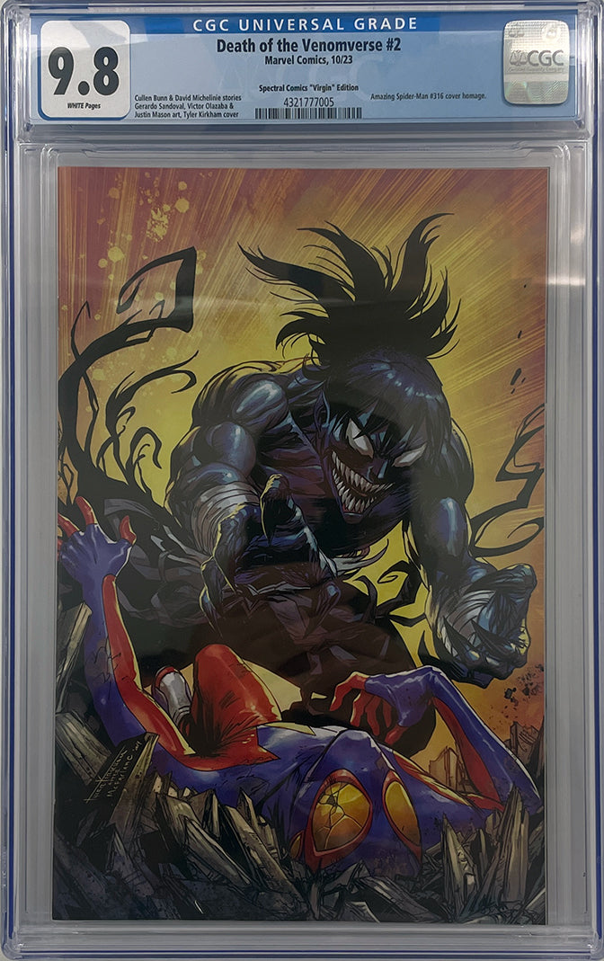 DEPARTMENT OF buy TRUTH #1 CGC 9.2 SECRET VARIANT COVER TYLER KIRKHAM