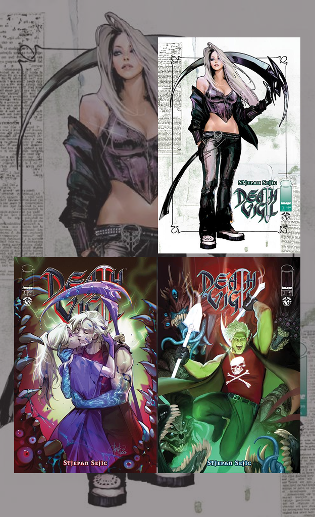 DEATH VIGIL (2026) #1 Cover A, B, C, D - 4 Book Bundle