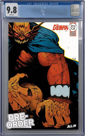Demon #1 Cvr B Daniel Warren Johnson Var | CGC 9.8 | Preorder