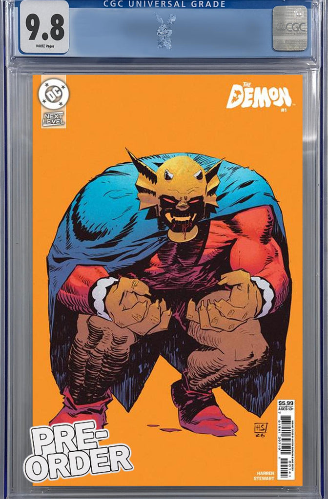Demon #1 Cvr D Hayden Sherman Next Level | CGC 9.8 | Preorder