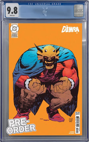 Demon #1 Cvr D Hayden Sherman Next Level | CGC 9.8 | Preorder