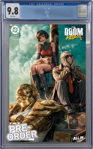 Doom Patrol #2 Cover B (Kyuyong Eom Card Stock Variant) | CGC 9.8 | PREORDER