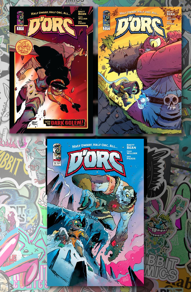 DORC #9 | COVER A, B, C | 3 BOOK BUNDLE
