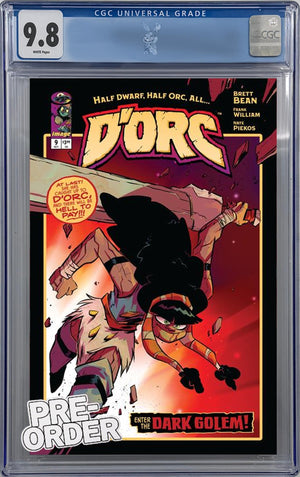 D'Orc #9 Cover A (Brett Bean) | CGC 9.8 | PREORDER