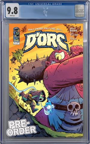 D'Orc #9 Cover B (Derek Laufman Variant) | CGC 9.8 | PREORDER