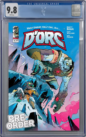 D'Orc #9 Cover C (Brett Bean Variant) | CGC 9.8 | PREORDER