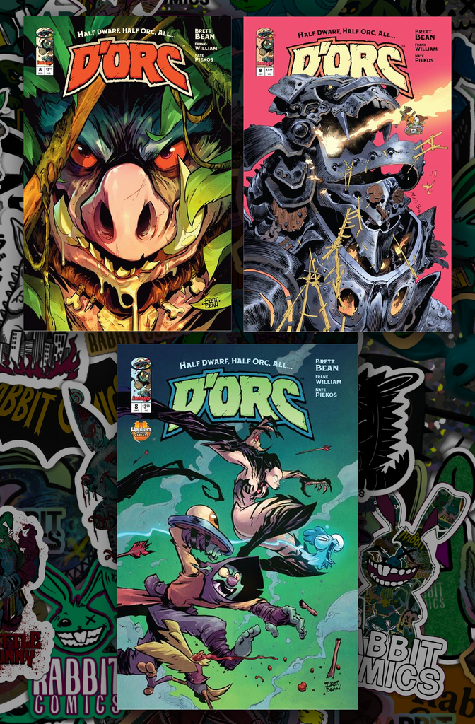 D'ORC #8 Cvr A, B, C | 3 Book Bundle