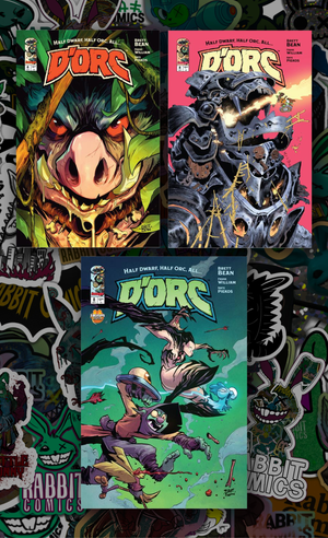 D'ORC #8 Cvr A, B, C | 3 Book Bundle