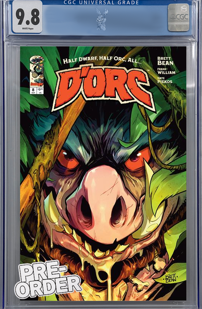 D'ORC #8 Cvr A Brett Bean | CGC 9.8 | Preorder