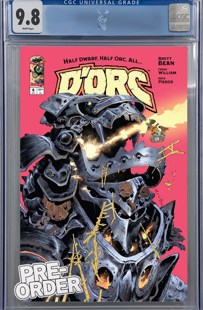 D'ORC #8 Cvr B Matias Bergara Var | CGC 9.8 | Preorder