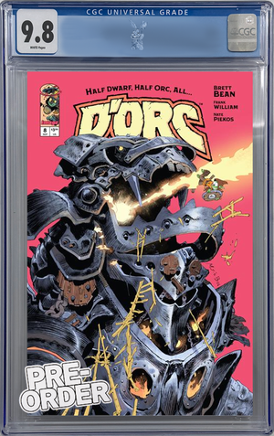 D'ORC #8 Cvr B Matias Bergara Var | CGC 9.8 | Preorder