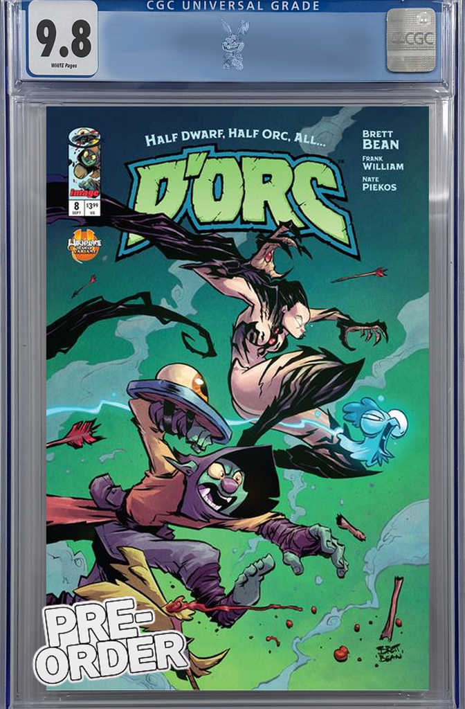 D'ORC #8 Cvr C Brett Bean Witchblade Team Up Var | CGC 9.8 | Preorder