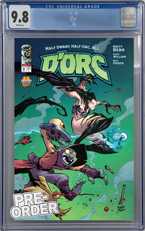 D'ORC #8 Cvr C Brett Bean Witchblade Team Up Var | CGC 9.8 | Preorder