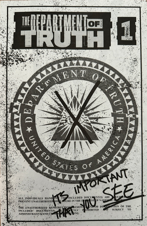 Department of Truth #1 | 2023 NYCC Bootleg Edition