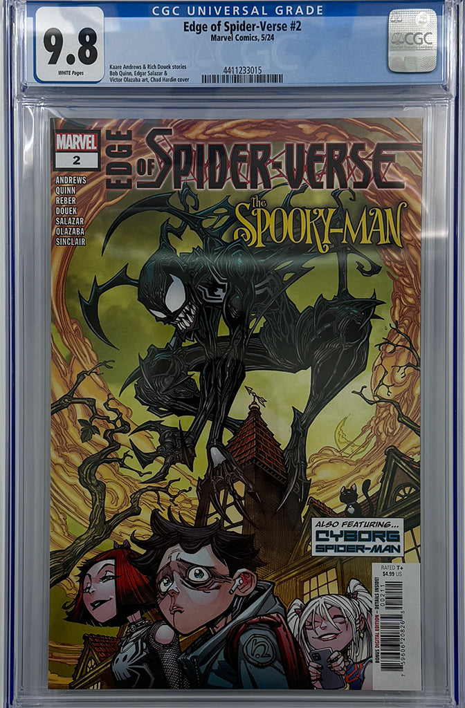 EDGE OF SPIDER-VERSE #2 | MAIN COVER | CGC 9.8