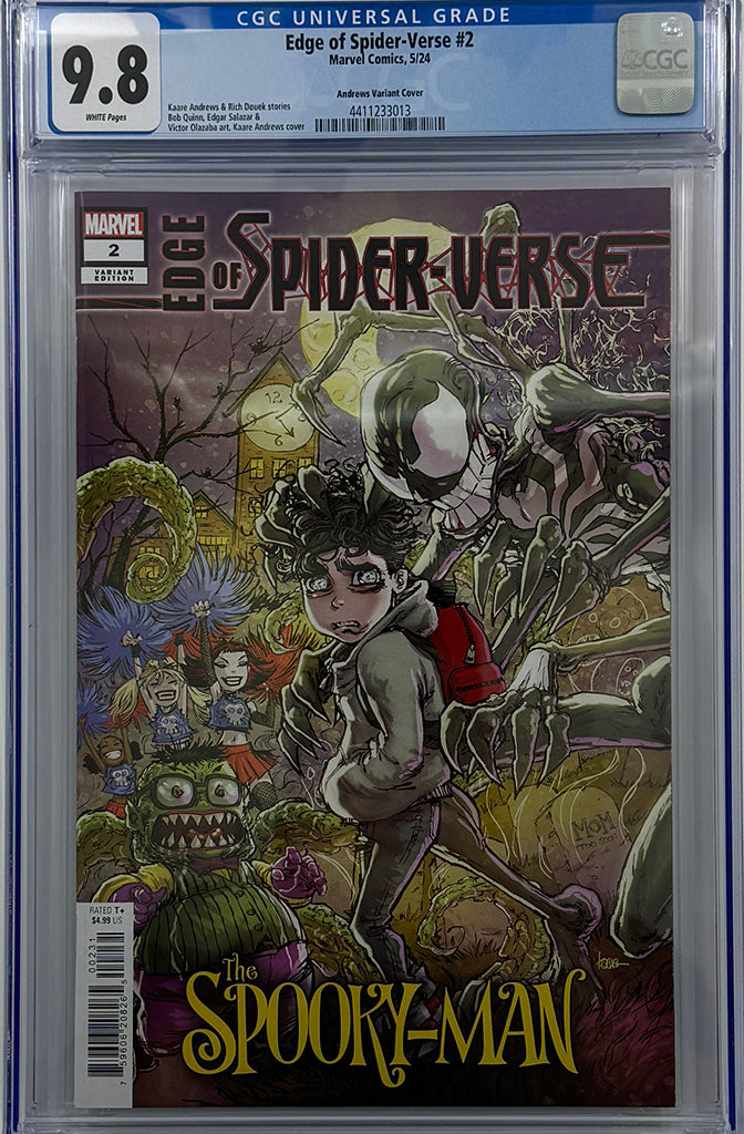 EDGE OF SPIDER-VERSE #2 | AARE ANDREWS VARIANT | CGC 9.8