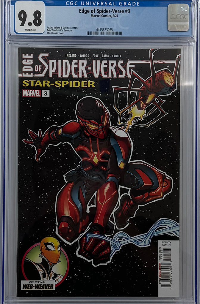 EDGE OF SPIDER-VERSE #3 | MAIN COVER | CGC 9.8