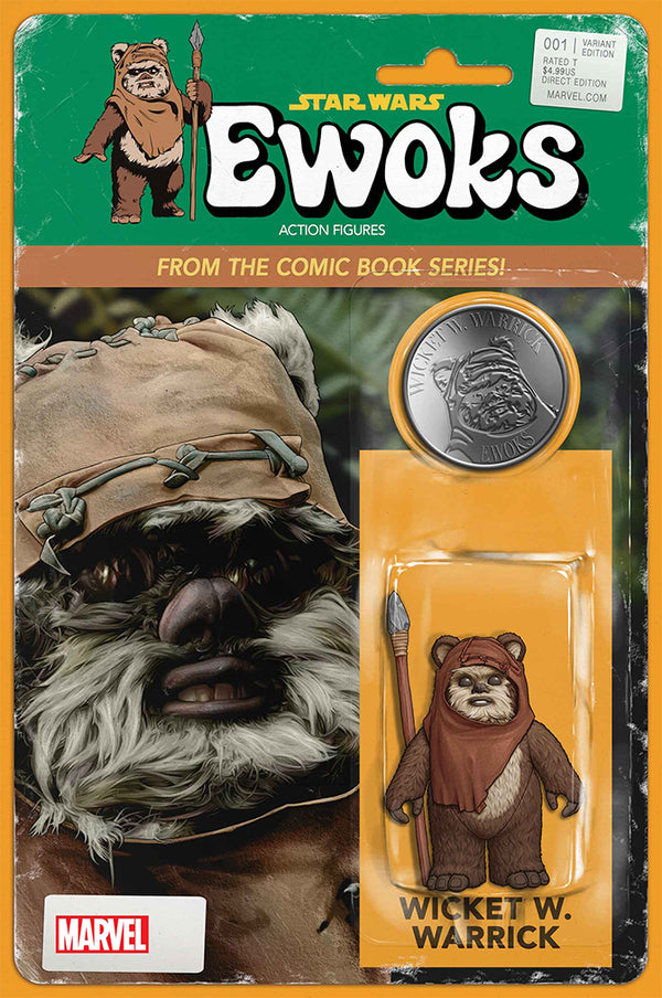 STAR WARS: EWOKS #1 | JOHN TYLER CHRISTOPHER ACTION FIGURE VARIANT